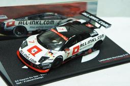 【特價現貨】1:43 Altaya Lamborghini Gallardo GT3 24h Spa 2007 歷史價格詳細信息