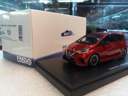 EBBRO 45491 日產 NISSAN NOTE NISMO S 樹脂車 白色 1/43 - 總代理商 歷史價格詳細信息