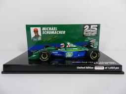 1/43 F1 JORDAN 191 1991 M.Schumacher 首部F1 192 YAMAHA 1992 歷史價格詳細信息