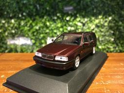 1/43 Minichamps Volvo 740 GL 1986 Dark Green 943171713【MGM】 歷史價格詳細信息