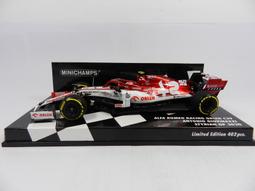 1/43 Minichamps AlfaRomeo C42 Valtteri Bottas 417220177【MGM】 歷史價格詳細信息