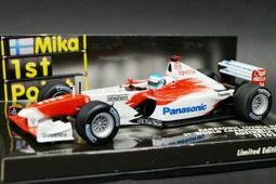 模王 Minichamps 1:43 Sauber F1 SHOWCAR 2005 400050082 歷史價格詳細信息
