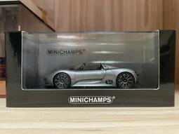 1/43 Minichamps Porsche 918 Spyder 概念車版本 保時捷原廠精品 歷史價格詳細信息