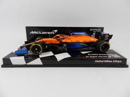 《烈馬驛站》1/43 F1 McLaren MCL35M #4 Norris 3rd 伊莫拉GP 2021(Spark) 歷史價格詳細信息