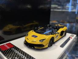 1/43 MakeUp Lamborghini Aventador SVJ Roadster EM515C【MGM】 歷史價格詳細信息