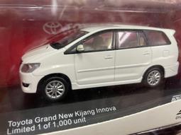 Toyota Grand New Kijang Innova~比例1/43合金車~AUTO2000出品~引擎蓋可開 歷史價格詳細信息