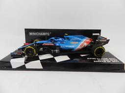 1/43 Minichamps Alpine A521 F.Alonso 3rd 2021 417212114【MGM】 歷史價格詳細信息