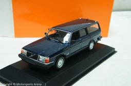 1/43 Minichamps Volvo 740 GL 1986 Dark Green 943171713【MGM】 歷史價格詳細信息