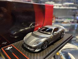 1/43 BBR Ferrari 812 GTS 2019 Bianco Avus BBRC233E【MGM】 歷史價格詳細信息