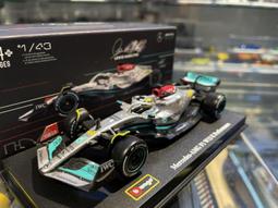 吉華@ 1/43 Bburago Mercedes-AMG F1 W14 E Performance #44 歷史價格詳細信息