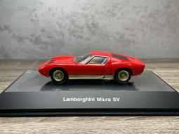 Lamborghini Miura SV 稀有紅/金 1/18 AUTOart 歷史價格詳細信息