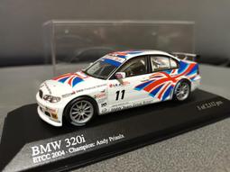 1/43 MINICHAMPS BMW 320i BARCELONA 2003 ETCC 歷史價格詳細信息