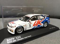 1/43 MINICHAMPS BMW 320i BARCELONA 2003 ETCC 歷史價格詳細信息