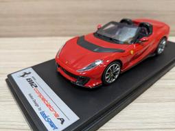 Ferrari 812 Competizione Aperta F1金屬紅 白底 精裝限定20台 1/18 BBR特注版 歷史價格詳細信息