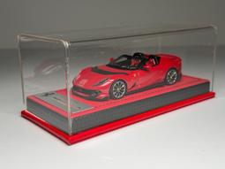 Ferrari 812 Competizione Aperta F1金屬紅 白底 精裝限定20台 1/18 BBR特注版 歷史價格詳細信息