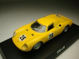 1/64合金車-KYOSHO~Ferrari經典名車~法拉力系列~GTO~亮黃 歷史價格詳細信息