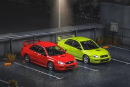 Subaru Impreza Sti 2006 plain color 1/43 HPI 歷史價格詳細信息
