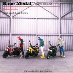 1:64 模型人偶 重機美女 NSR MOTO 賽車女郎 車模 競速摩托人偶 歷史價格詳細信息