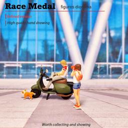 1:64 模型人偶 重機美女 NSR MOTO 賽車女郎 車模 競速摩托人偶 歷史價格詳細信息