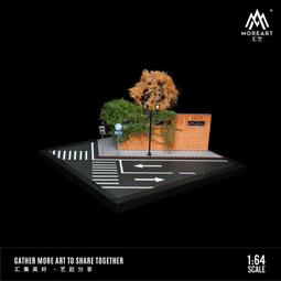 MoreArt 1:64 山區公路場景展示盒 防塵罩 山路場景 模型拍攝背景 歷史價格詳細信息