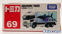 TOMICA 多美小汽車 NO.069   水族館卡車（鯊魚） 玩具反斗城 歷史價格詳細信息