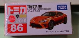 Tomica 86 新車貼 初回紅 豐田 Toyota 86 頭文字D MF Ghost 停產絕版 Tomy 多美小汽車 歷史價格詳細信息