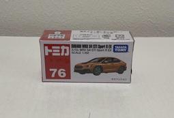 《GTS》TOMICA 多美小汽車 NO76 SUBARU WRX S4 STI 初回 188100 188087 歷史價格詳細信息
