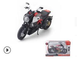華一合金模型兒童玩具戰鷹魔托車1:12仿真杜卡迪街頭霸王聲光盒裝 歷史價格詳細信息