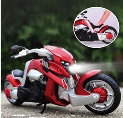 華一112杜卡迪街霸街車合金摩托車模型重型機車聲光玩具車M12-4 歷史價格詳細信息