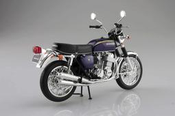 八田元氣小棧: 日版全新 青島 AOSHIMA 1/12 本田 HONDA CB750 FOUR（K2）銀.紫色 完成品 歷史價格詳細信息