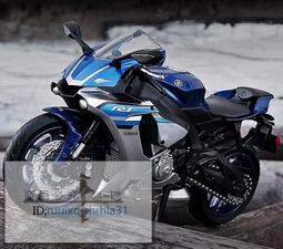 阿莎力 1/12 YAMAHA R1 山葉  彩珀  重機 摩托車 重機模型 R6 可參考 歷史價格詳細信息