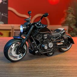 阿莎力 川崎 重機模型仿真哈雷金剛狼寬胎回力復古合金摩托車模型燈光炫酷男孩玩具禮物 歷史價格詳細信息