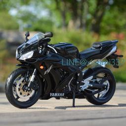 雅馬哈R1模型1:12摩托車模型仿真合金正版機車收藏擺件男生禮物 歷史價格詳細信息
