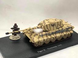 《模王》虎王 King Tiger 德軍 六號 坦克  比例1/43 1/48 部分合金 完成品 歷史價格詳細信息