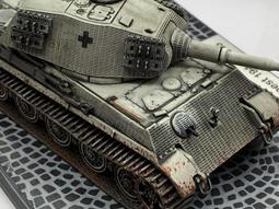 《模王》虎王 King Tiger 德軍 六號 坦克  比例1/43 1/48 部分合金 完成品 歷史價格詳細信息