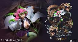 鬼滅之刃 GK 鬼殺隊 蟲柱蝴蝶忍 場景 彫像模型盒裝手辦 歷史價格詳細信息