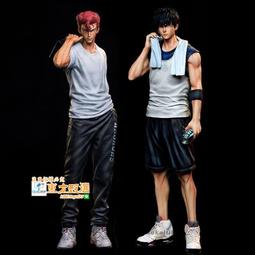 灌籃高手gk紅衣款流川楓櫻木花道手辦公仔玩具樹脂擺件 歷史價格詳細信息