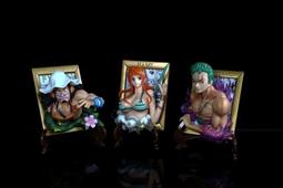 海賊王動漫手辦 q版童年路飛索隆山治公仔模型 桌面擺件 歷史價格詳細信息