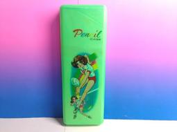 ▲宇宙城▼ 排球女孩塑膠鉛筆盒1個 馬頭牌 老文具 早期懷舊收藏 QB 歷史價格詳細信息