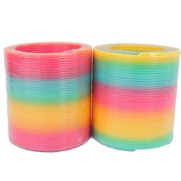 彩虹圈 彈簧 益智彩虹圈 七彩彈簧 彈簧圈 彈力圈 妙妙圈 懷舊玩具 童玩 兒童 益智玩具【G11013101】塔克 歷史價格詳細信息