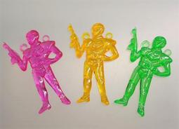 ▲宇宙城▼ 人物造型鬥片塑膠片 10個一起賣 二手 老玩具 早期懷舊收藏 DG 歷史價格詳細信息