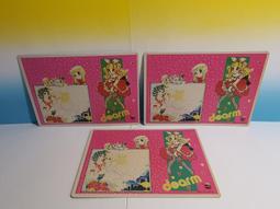 ▲宇宙城▼ 可愛動物小狗兔子圖案軟質墊板1張 中興出品 老文具 早期懷舊收藏 ZQ 歷史價格詳細信息