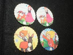 /【早期卡通類尪仔標三張-119】庫165 歷史價格詳細信息