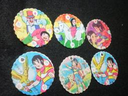 /【早期卡通類尪仔標三張-119】庫165 歷史價格詳細信息