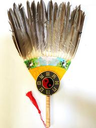 孔明扇 羽毛扇 鵝毛扇 濟公扇 (大中小) 台灣製 歷史價格詳細信息