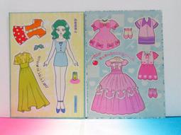 ▲宇宙城▼ 服裝表演紙娃娃一本 無封面 單本價格 早期懷舊收藏 B2 歷史價格詳細信息