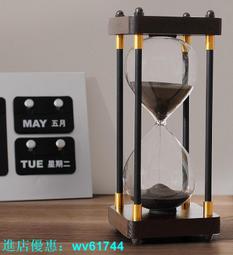 準確時間 復古時間漏沙漏計時器 免費刻字 擺件兒童30分鐘60一小時家居  1 歷史價格詳細信息