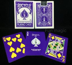 [fun magic] 紫色單車牌 紫色BICYCLE撲克牌 紫色牌背單車撲克牌 紫色單車撲克牌 歷史價格詳細信息