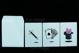 [fun magic] 心靈感應卡 思維透視卡 猜出觀眾的牌 心靈魔術 撲克牌魔術 歷史價格詳細信息