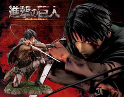 ARTFX 進擊的巨人 樹樁三笠 阿克曼兵長公仔擺 盒裝手辦模型禮物BY828 歷史價格詳細信息